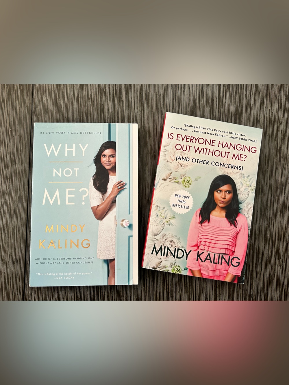 Mindy Kaling Books, Set of 2
